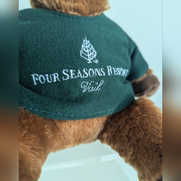 VAIL Four Seasons Resort Douglas Moose Plush 12” Ski Colorado Vacation Travel - Picture 3 of 12